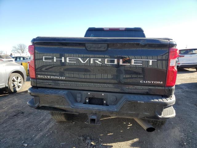 1GC4YME74MF272805 - 2021 CHEVROLET SILVERADO K2500 CUSTOM BLACK photo 6