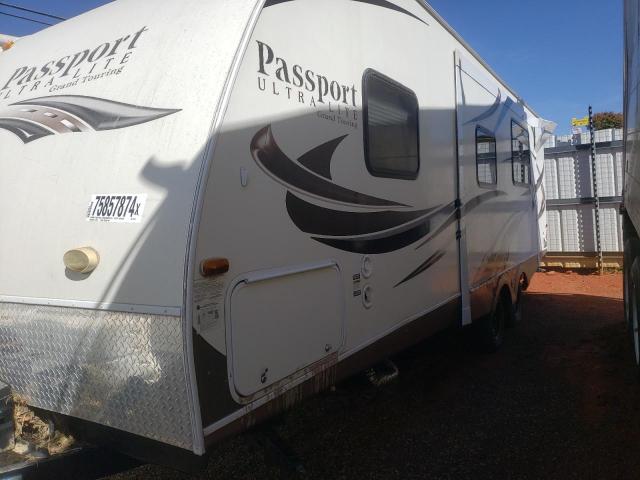 4YDT25124DT412217 - 2013 KEYSTONE PASSPORT WHITE photo 8