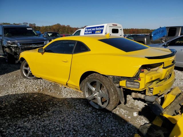 2G1FT1EW1D9166777 - 2013 CHEVROLET CAMARO 2SS YELLOW photo 2