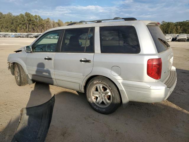 2HKYF18533H579385 - 2003 HONDA PILOT EXL SILVER photo 2