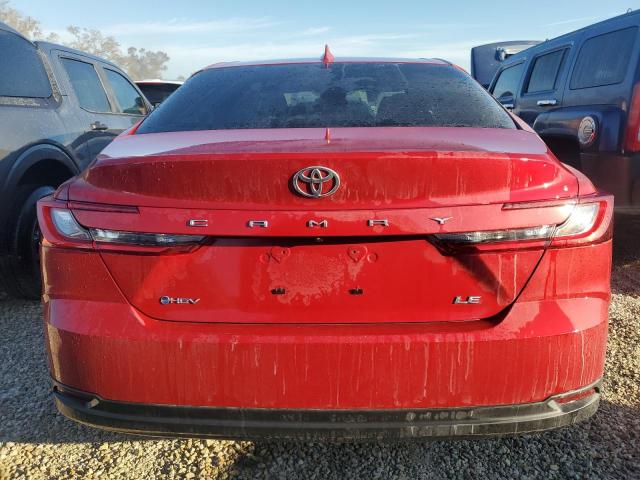 4T1DAACK7SU018276 - 2025 TOYOTA CAMRY XSE RED photo 6