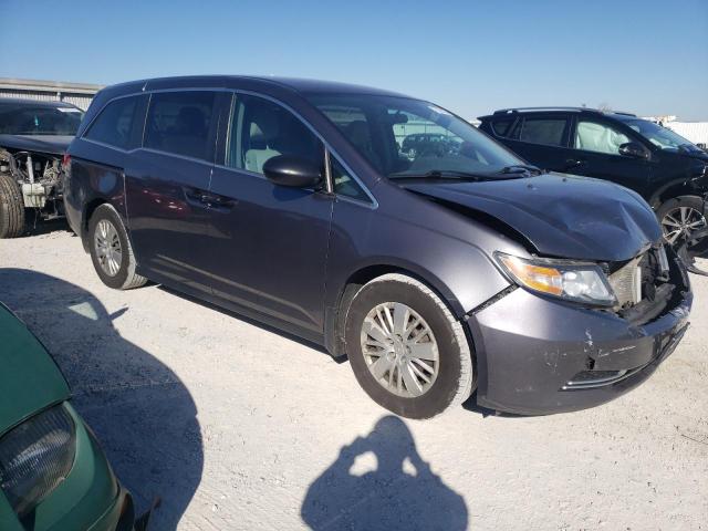 5FNRL5H28GB066664 - 2016 HONDA ODYSSEY LX GRAY photo 4