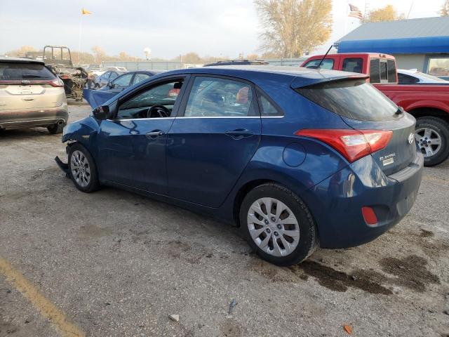 KMHD35LH4GU304695 - 2016 HYUNDAI ELANTRA GT BLUE photo 2