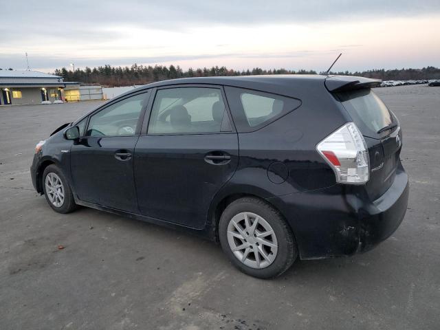 JTDZN3EU3C3029162 - 2012 TOYOTA PRIUS V BLACK photo 2