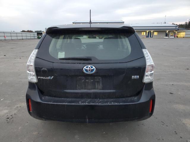 JTDZN3EU3C3029162 - 2012 TOYOTA PRIUS V BLACK photo 6