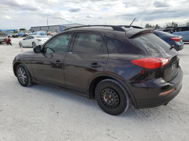 JN1AJ0HR0AM756266 - 2010 INFINITI EX35 BASE Բորդո լուսանկար 2