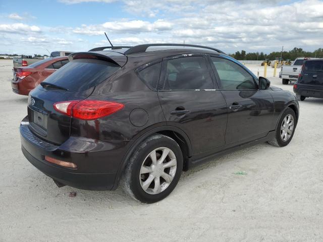 JN1AJ0HR0AM756266 - 2010 INFINITI EX35 BASE Բորդո լուսանկար 3