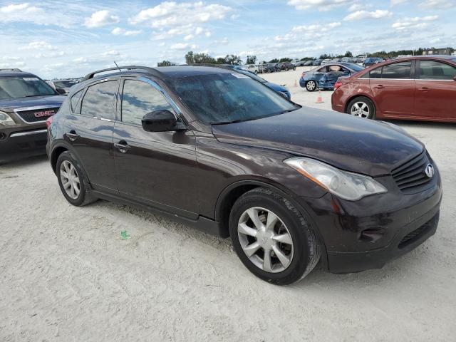 JN1AJ0HR0AM756266 - 2010 INFINITI EX35 BASE Բորդո լուսանկար 4