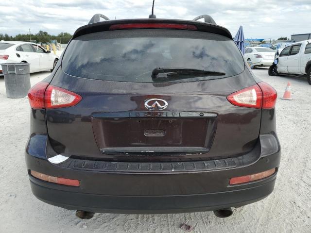JN1AJ0HR0AM756266 - 2010 INFINITI EX35 BASE Բորդո լուսանկար 6