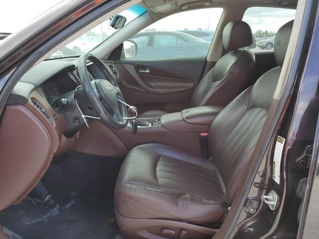 JN1AJ0HR0AM756266 - 2010 INFINITI EX35 BASE Բորդո լուսանկար 7