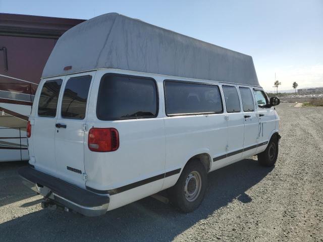 2B5WB35Z3YK166173 - 2000 DODGE RAM WAGON B3500 WHITE photo 3