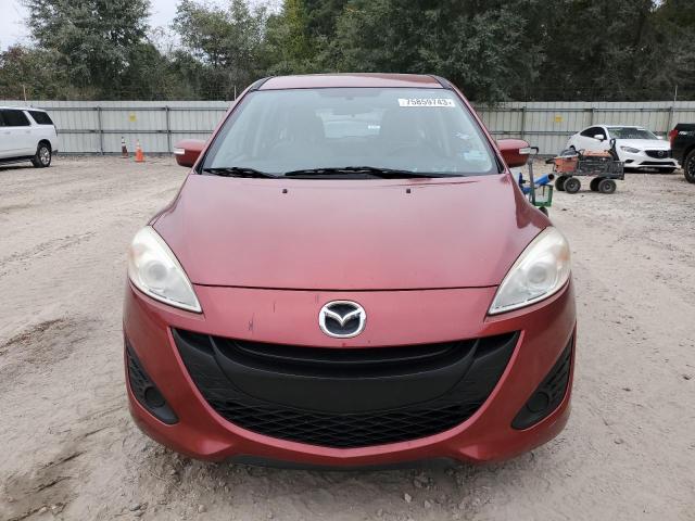 JM1CW2BL8F0184434 - 2015 MAZDA 5 SPORT RED photo 5