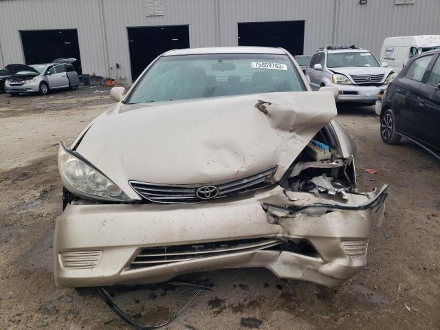 4T1BE32K75U434177 - 2005 TOYOTA CAMRY LE TAN photo 5