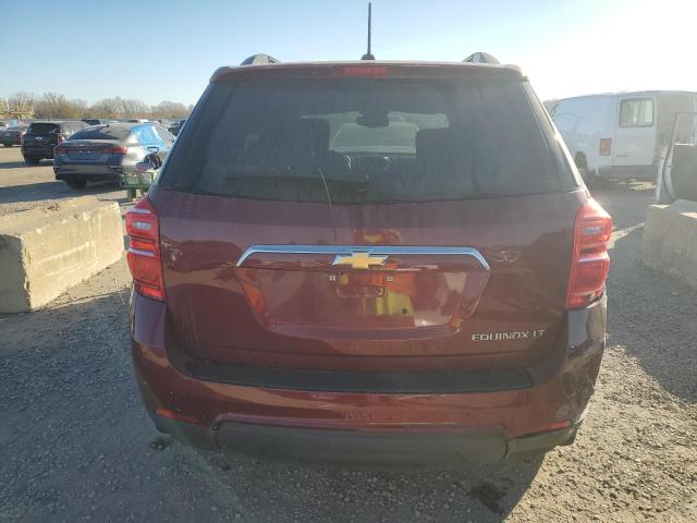 2GNALCEK3G1140881 - 2016 CHEVROLET EQUINOX LT RED photo 6