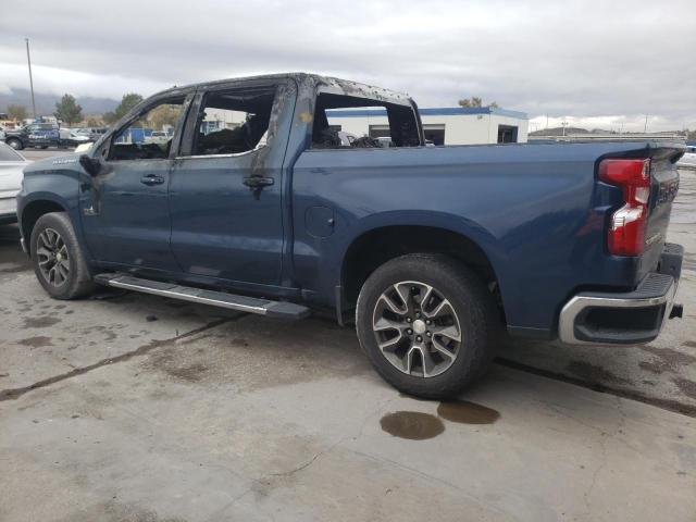 1GCPWCED2KZ174211 - 2019 CHEVROLET SILVERADO C1500 LT BLUE photo 2