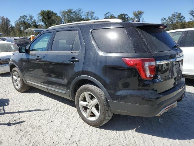 1FM5K8D83GGA49592 - 2016 FORD EXPLORER XLT BLACK photo 2