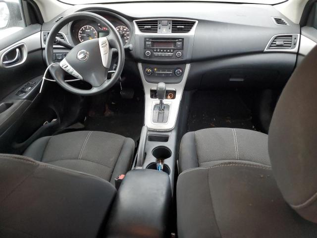 3N1AB7APXFY330684 - 2015 NISSAN SENTRA S GRAY photo 8