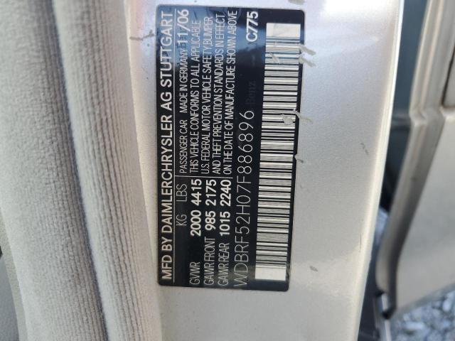 WDBRF52H07F886896 - 2007 MERCEDES-BENZ C 230 SILVER photo 12