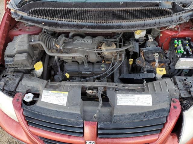 1D4GP25R37B247432 - 2007 DODGE CARAVAN SE RED photo 12