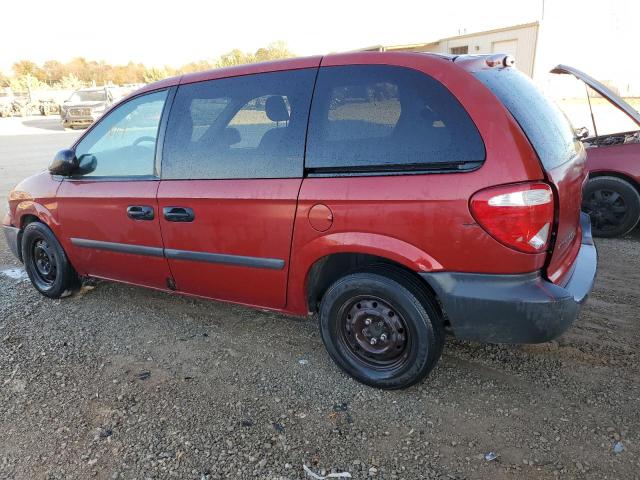 1D4GP25R37B247432 - 2007 DODGE CARAVAN SE RED photo 2