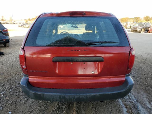 1D4GP25R37B247432 - 2007 DODGE CARAVAN SE RED photo 6