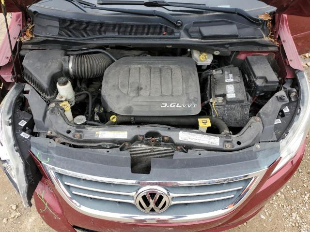 2C4RVABG4CR194230 - 2012 VOLKSWAGEN ROUTAN SE RED photo 12