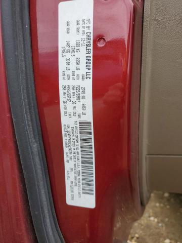 2C4RVABG4CR194230 - 2012 VOLKSWAGEN ROUTAN SE RED photo 13