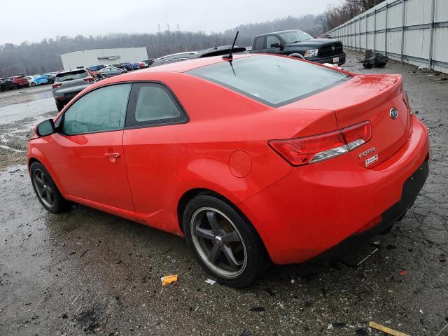 KNAFW6A36C5525394 - 2012 KIA FORTE SX RED photo 2