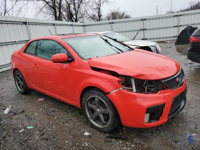 KNAFW6A36C5525394 - 2012 KIA FORTE SX RED photo 4