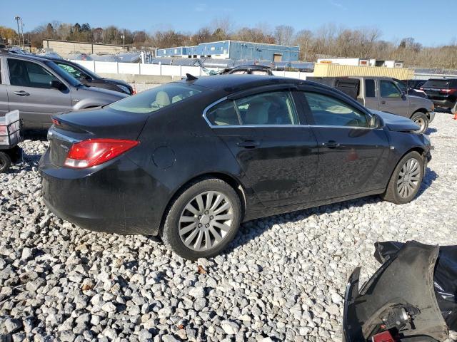 2G4GN5EC0B9180682 - 2011 BUICK REGAL CXL BLACK photo 3