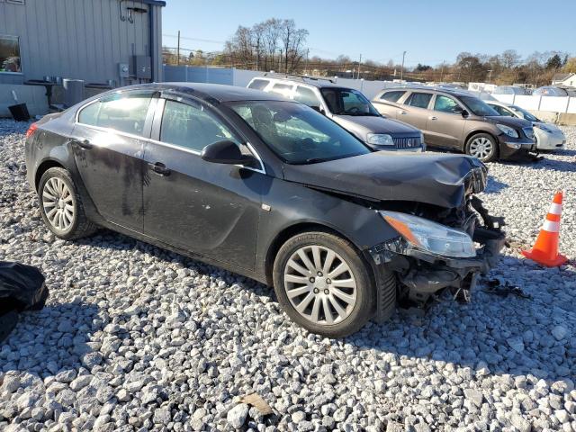 2G4GN5EC0B9180682 - 2011 BUICK REGAL CXL BLACK photo 4