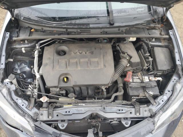 2T1BURHE7HC939326 - 2017 TOYOTA COROLLA L GRAY photo 11