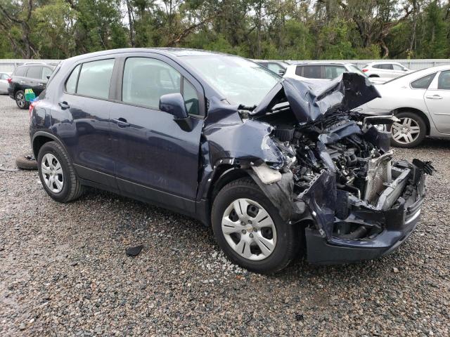 3GNCJKSB8KL157969 - 2019 CHEVROLET TRAX LS BLUE photo 4