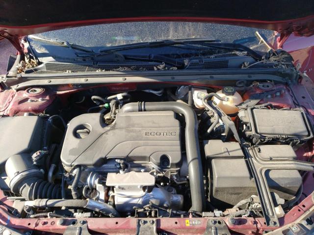 1G1ZD5ST9LF000928 - 2020 CHEVROLET MALIBU LT MAROON photo 11