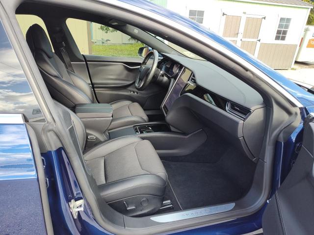 5YJSA1E22JF270629 - 2018 TESLA MODEL S Կապույտ լուսանկար 5