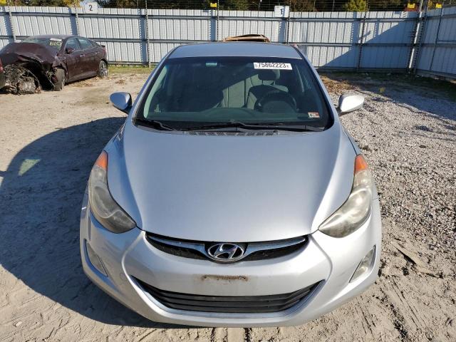 5NPDH4AE3DH396963 - 2013 HYUNDAI ELANTRA GLS SILVER photo 5