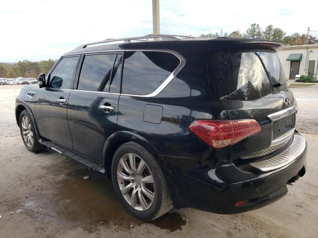 JN8AZ2NE0C9017458 - 2012 INFINITI QX56 BLACK photo 2