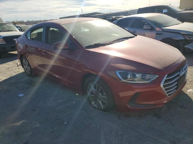 5NPD84LF3HH188593 - 2017 HYUNDAI ELANTRA SE RED photo 4