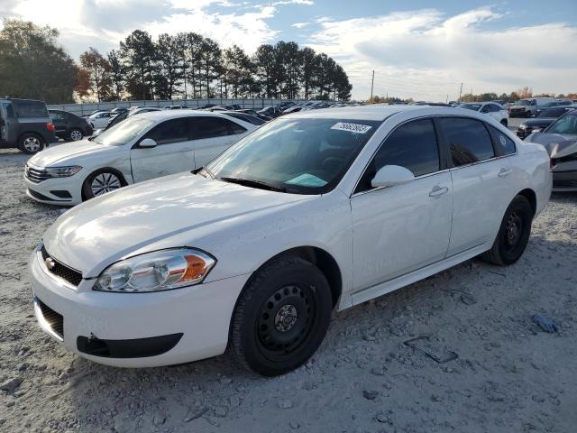 2G1WD5E38E1137741 - 2014 CHEVROLET IMPALA LIM POLICE WHITE photo 1