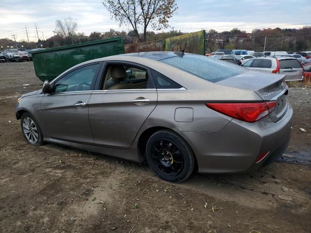 5NPEC4AC0EH947143 - 2014 HYUNDAI SONATA SE GRAY photo 2