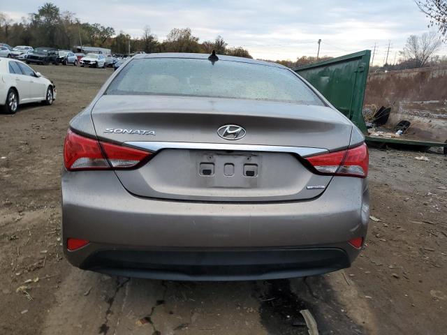 5NPEC4AC0EH947143 - 2014 HYUNDAI SONATA SE GRAY photo 6