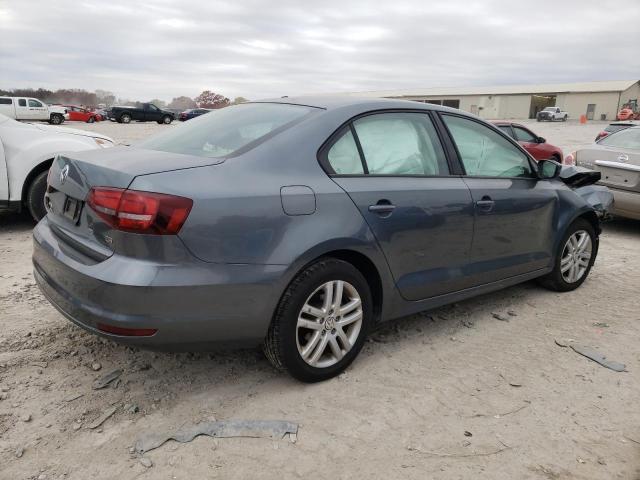 3VW2B7AJ1JM243699 - 2018 VOLKSWAGEN JETTA S GRAY photo 3