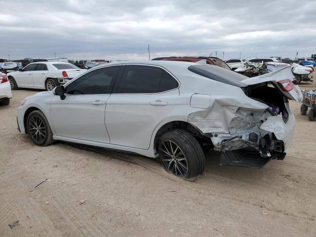 4T1T11AK8RU237675 - 2024 TOYOTA CAMRY SE NIGHT SHADE WHITE photo 2