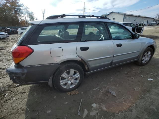 4S4BP61C357345808 - 2005 SUBARU LEGACY OUTBACK 2.5I SILVER photo 3