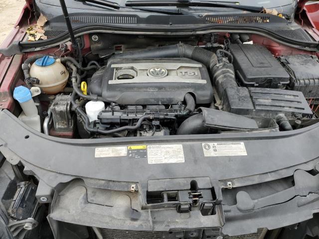 WVWBP7AN8GE503411 - 2016 VOLKSWAGEN CC BASE BURGUNDY photo 11
