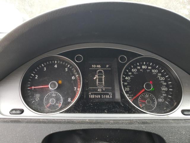 WVWBP7AN8GE503411 - 2016 VOLKSWAGEN CC BASE BURGUNDY photo 9