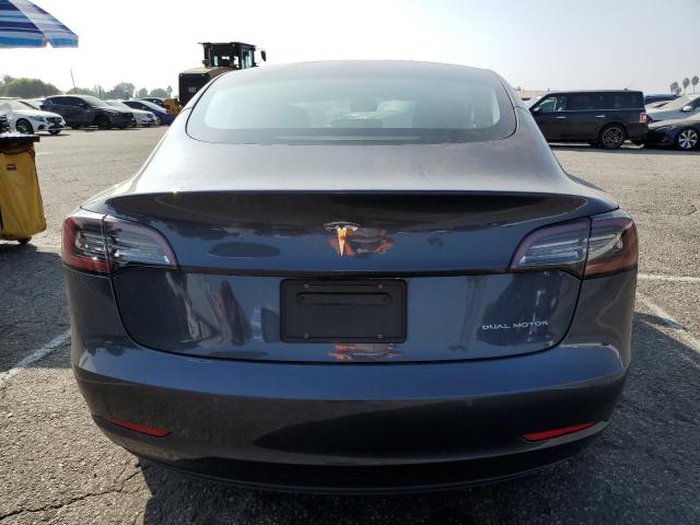 5YJ3E1EB6NF348361 - 2022 TESLA MODEL 3 GRAY photo 6