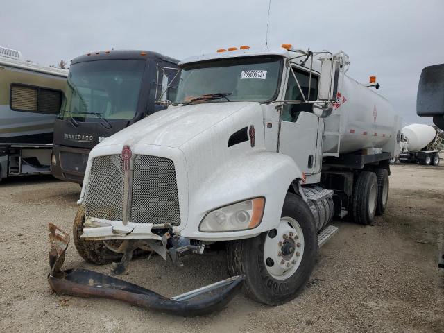 2NKHLJ9X5KM301514 - 2019 KENWORTH CONSTRUCTI T370 WHITE photo 2