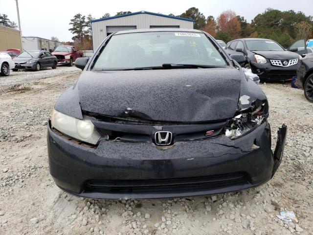 2HGFA55598H706529 - 2008 HONDA CIVIC SI BLACK photo 5