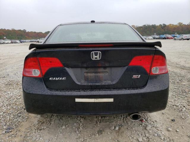 2HGFA55598H706529 - 2008 HONDA CIVIC SI BLACK photo 6